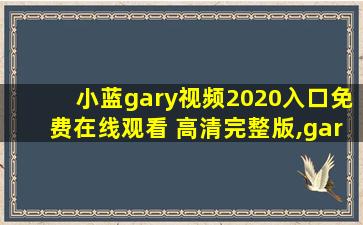 小蓝gary视频2020入口免费在线观看 高清完整版,gary中国